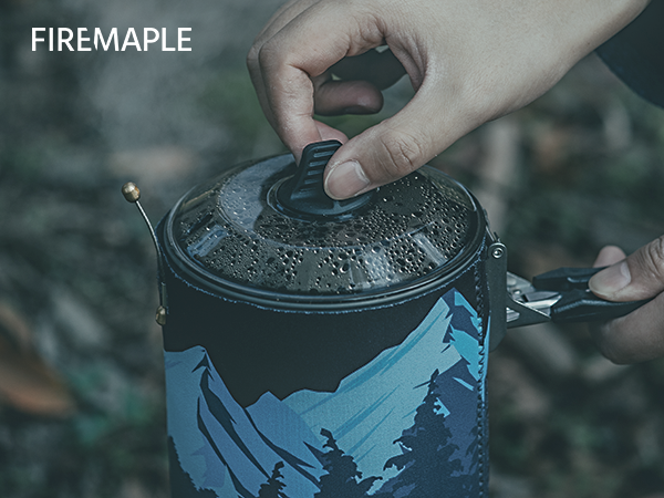 Fire-Maple Fixed Star X2 Backpacking and Camping Stove System Outdoor Propane Camp Cooking Gear