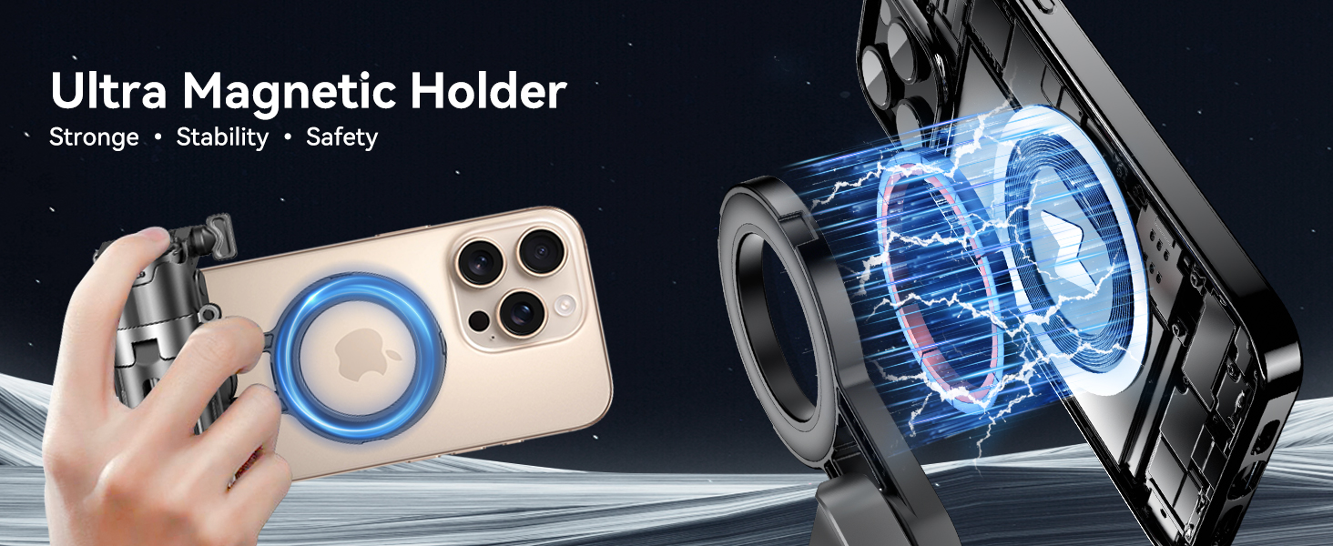 Magnetic Tripod Magnet Tripod Magnetic Phone Tripod Mini Tripod Magsafe Tripod Stand For iPhone