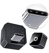 OTTOCAST Mini 3.0 Black 2-in-1 Wireless CarPlay &amp; Android Auto Adapter – Plug &amp; Play for iPhone/A...