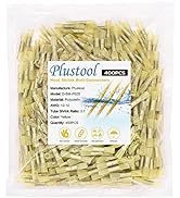 400PCS Yellow Heat Shrink Butt Connectors AWG12-10, Plustool Marine Grade Electrical Wire Connect...