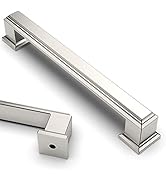 Asidrama 10 Pack 5 Inch(128mm) Brushed Satin Nickel Kitchen Cabinet Handles Cabinet Pulls Kitchen...