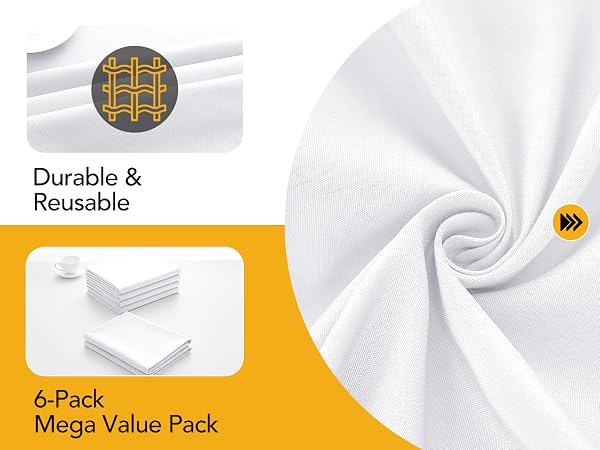 6 Pack Tablecloth