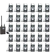 EXMAX EXG-108 Live Translator Device Wireless Microphone FM Radio Broadcast System for Social Dis...