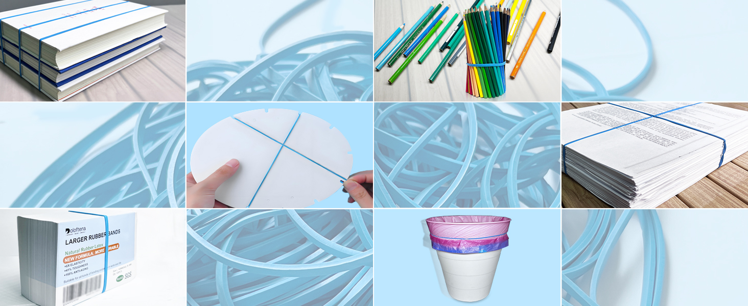 larger rubber bands