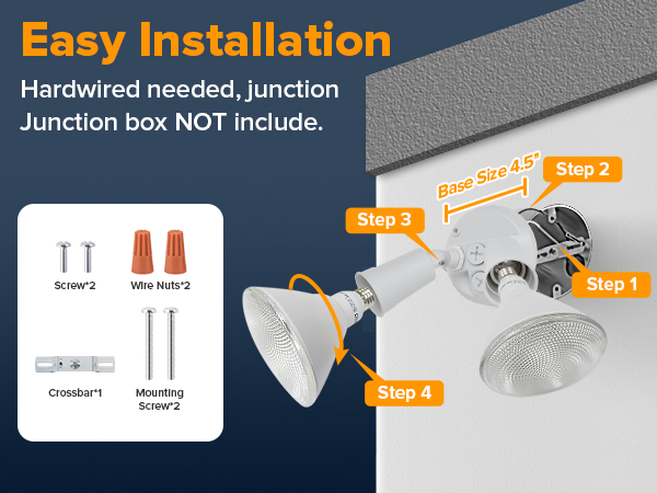 outdoor flood light fixture
