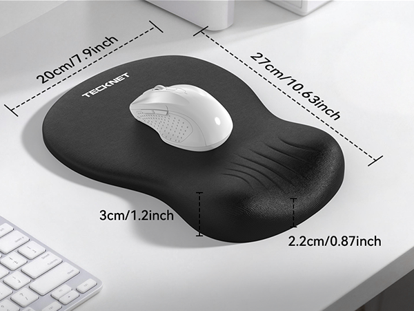 Mouse Pad with Wrist Rest