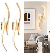 CANEOE Battery Operated Wall Sconces with Remote Control,Rechargeable Dimmable Touch Wall Sconces...