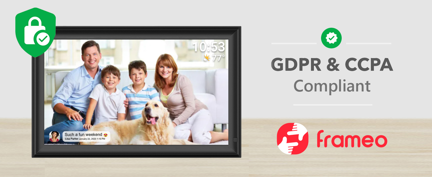 15.6inch FRAMEO Digital Photo Frame Digital Picture Frame
