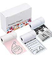 Ponek Mini Printer Paper, Compatible With M02/T02/M02S/M03/M03AS/M04S/ Sticky Note Printers, 50mm...