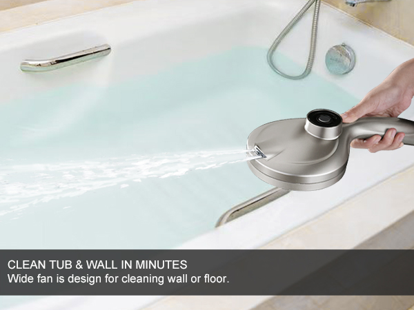 showerheads with handheld sprays