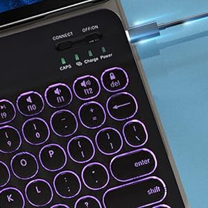 built-in rechargeable battery