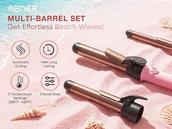 beach waver curling iron