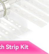 Bezente Balloon Arch Strip Kit, 98.4ft Balloon Tape Strips and 600pcs Glue Point Dot Stickers for...