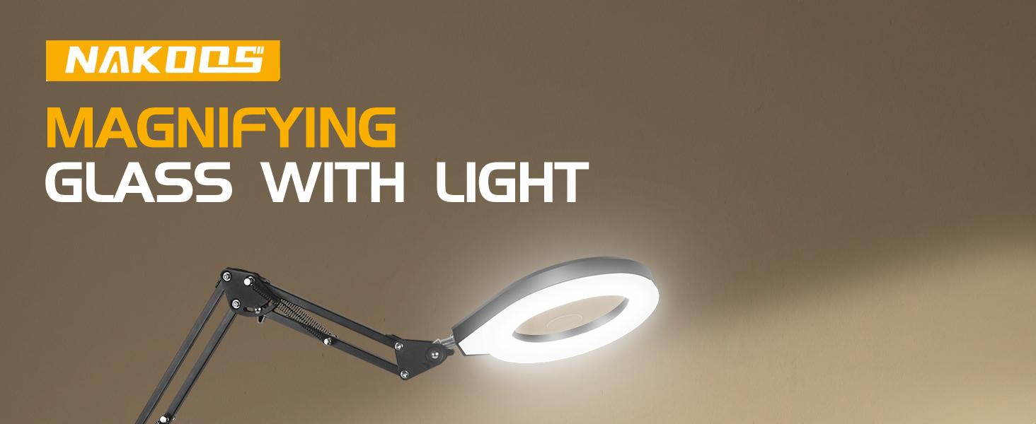 Magnifying Glass with Light