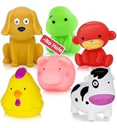 Bathtub Toys for Toddlers 1-3 - Mold Free No Hole Baby Kids Infant Bath Toys 6-12-18-24 Months Wa...