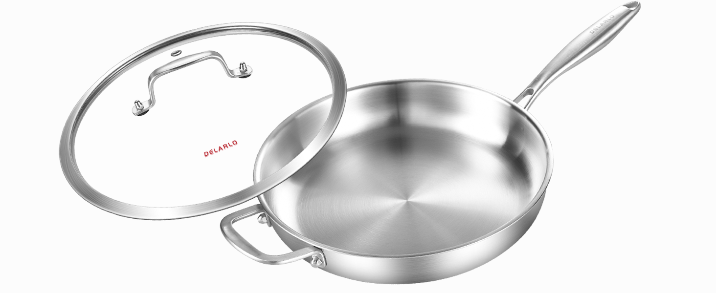 12 INCH FRYING PAN WITH LID