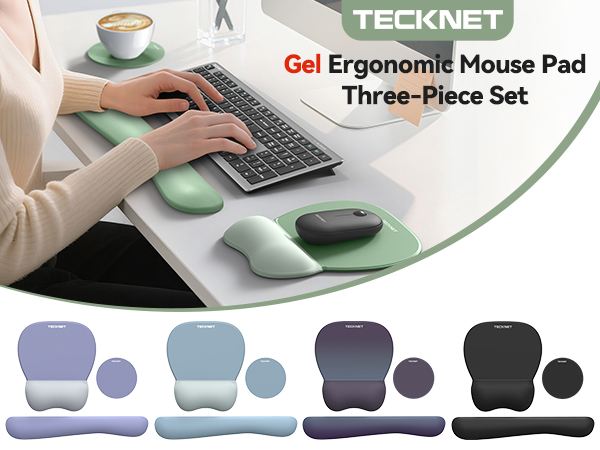 Wrist Rest Support for Mouse Pad &amp; Keyboard Set