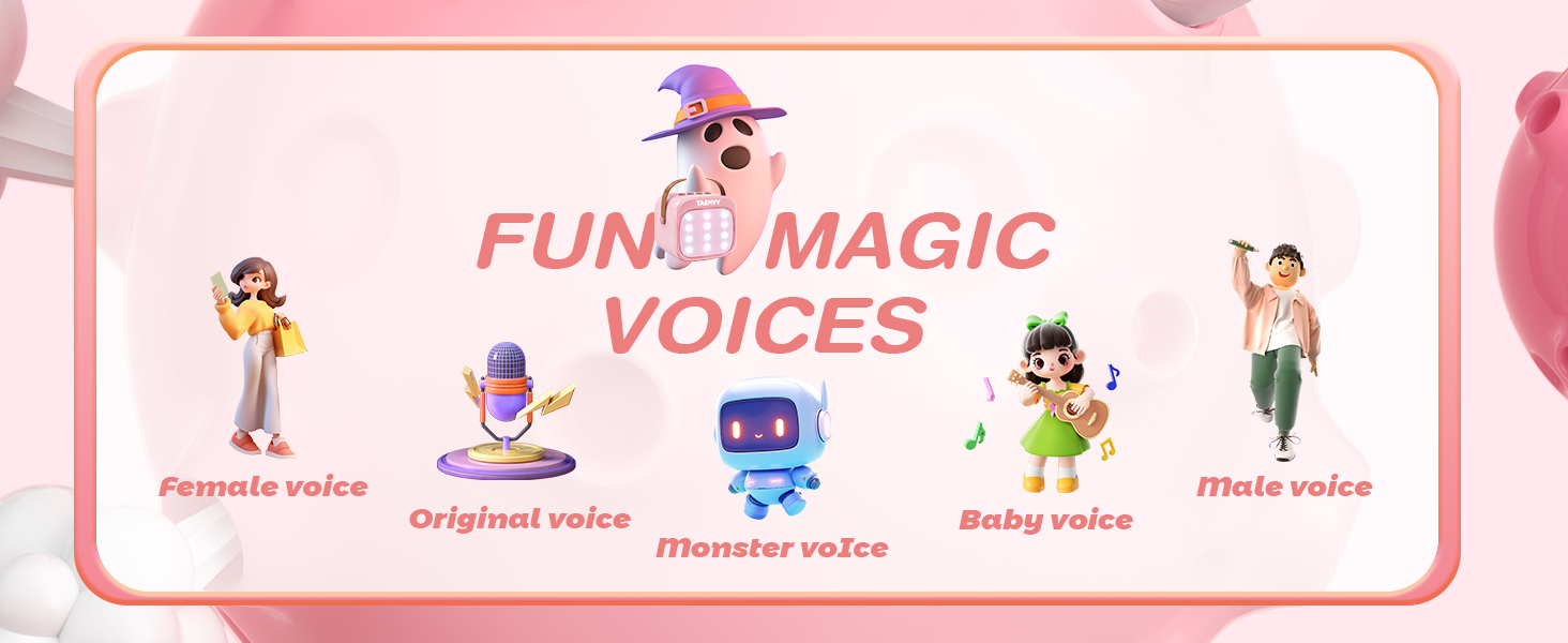 Mini Karaoke Machine for Kids