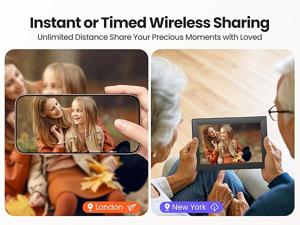 Digital Picture Frame WiFi 10.1inch