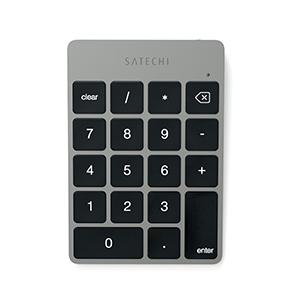 Aluminum Slim Wireless Rechargeable Keypad