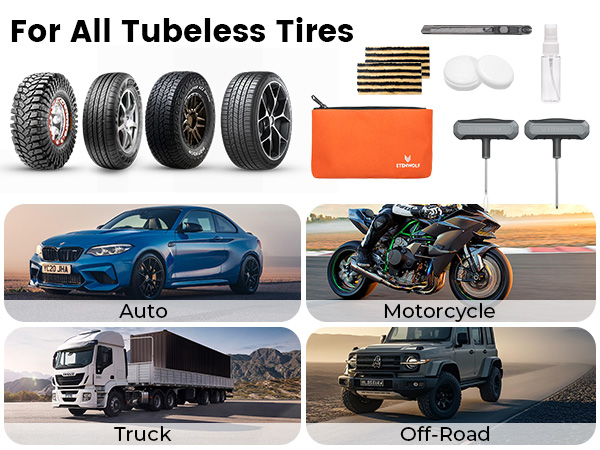 tire plug kit tire repair kit with plugs flat tire repair kit motorcycle