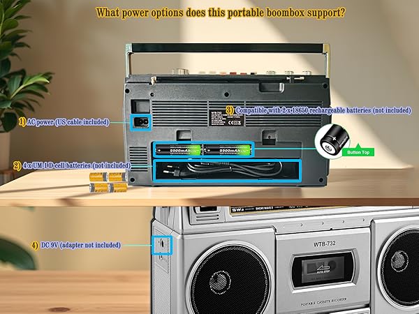 retro cassette player recorder boombox supply