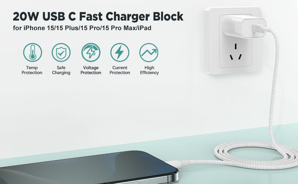 wall charger usb c fast charge