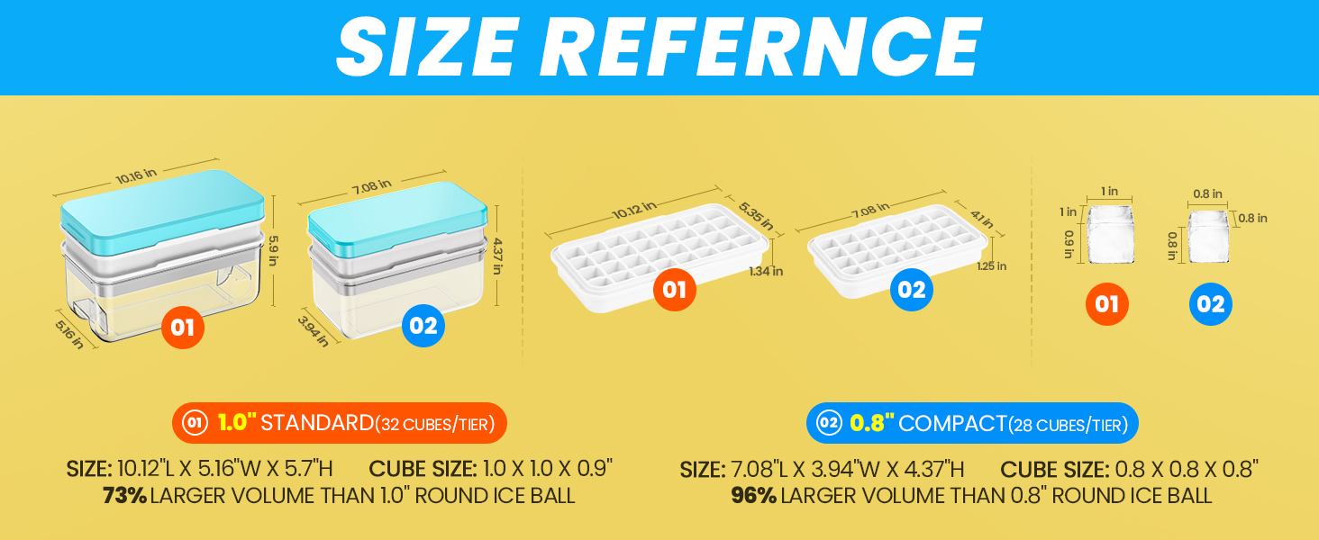 mini ice cube tray