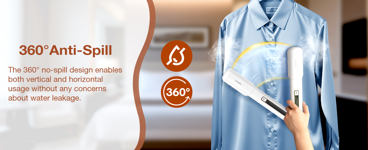 iron steamer 2 in 1, mini handheld steamer, clothes streamer, portable clothes iron
