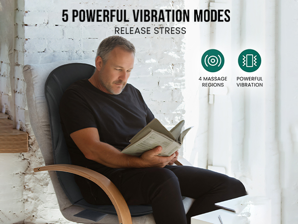 back massager seat pad