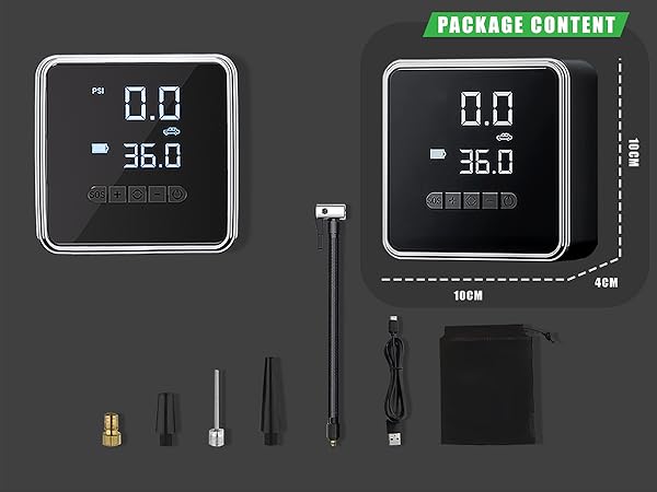 portable tire inflator