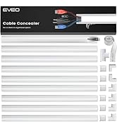 Cord Hider 153in - Cord Covers for Wires - Paintable Cable Hider - Cable Management - Wire Hiders...