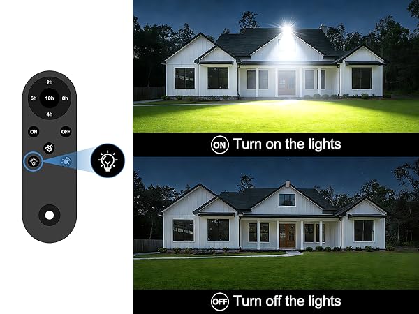 led floodlight with photocell sensor