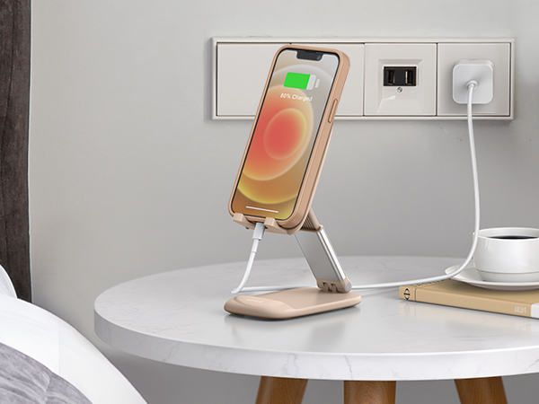 phone holder desk