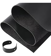 RingSun Genuine Leather Sheets for Leather Craft (2mm), Full Grain Leather for Tooling Craft Sewi...