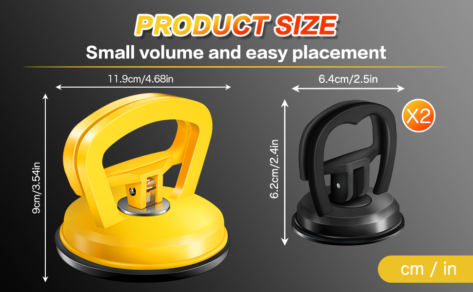 Car Dent Puller 3 Pack Dent Puller