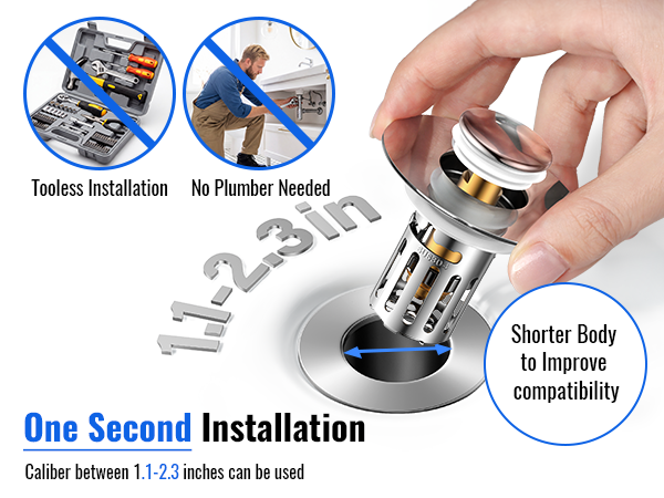 bathroon sink drain strainer GLQ03 44