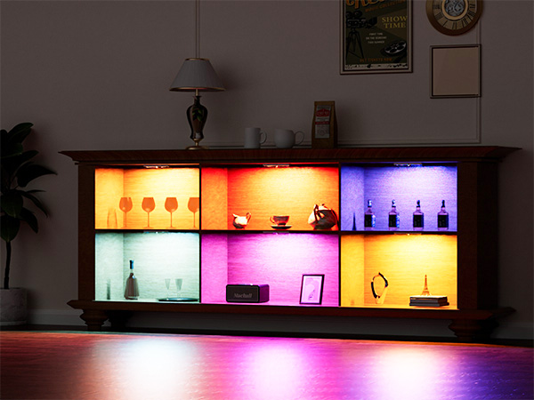 RGB under cabinet lights