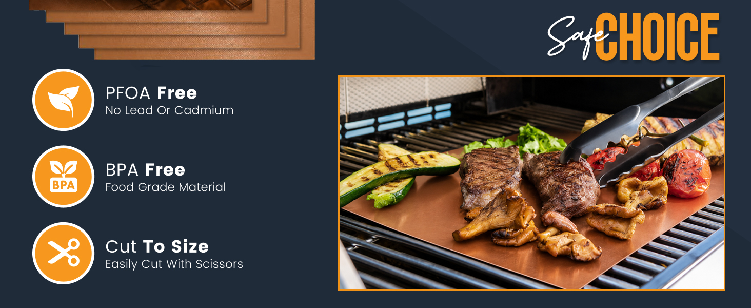 BBQ grill mats