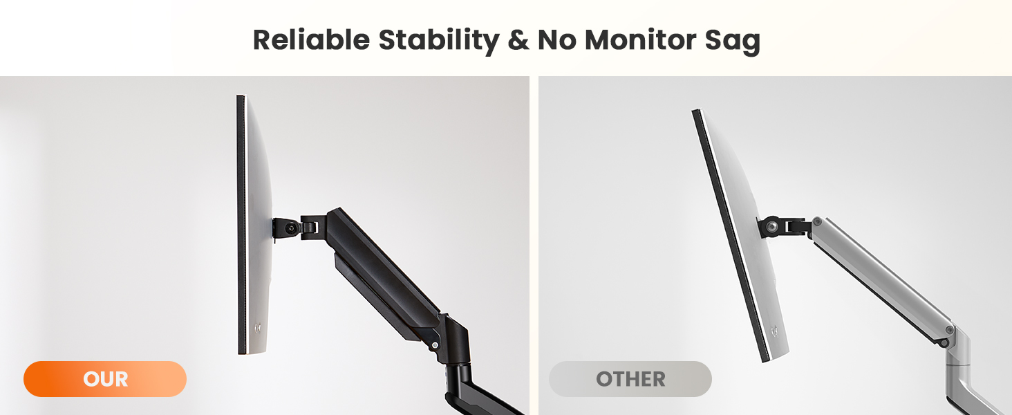 single monitor arm