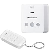 DEWENWILS Plug-in Lamp Dimmer Switch, Wireless Remote Dimmer Plug for Floor Lamps, Table Lamps, S...