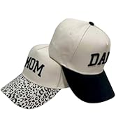 Mom and Dad Hats|New Parents Gifts|3D Embroidered Adjustable Baseball hat |Pregnancy Announcement...