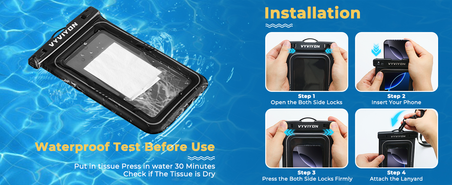 Waterproof Phone Case for iPhone