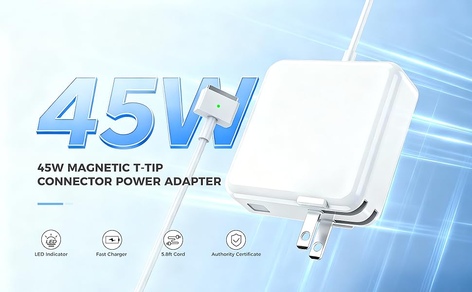 T-tip power adapter