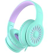 Elecder i45 On-Ear Headphones with Microphone - Foldable Stereo Bass Headphones with No-Tangle 1....
