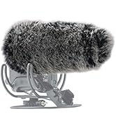 SUNMON Mic Furry Windscreen, VMP+ Deadcat Windshield Compatible with Rode VideoMic Pro+ Plus Came...