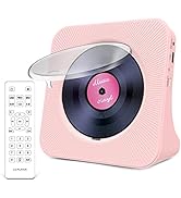 Greadio CD Player Portable with Bluetooth 5.0, HiFi Sound Speaker, CD Music Player with Remote Co...