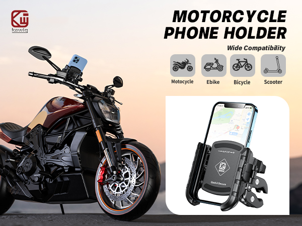 motorcycle phone holder