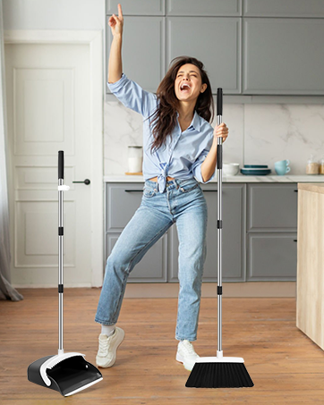 Broom and Dustpan Set
