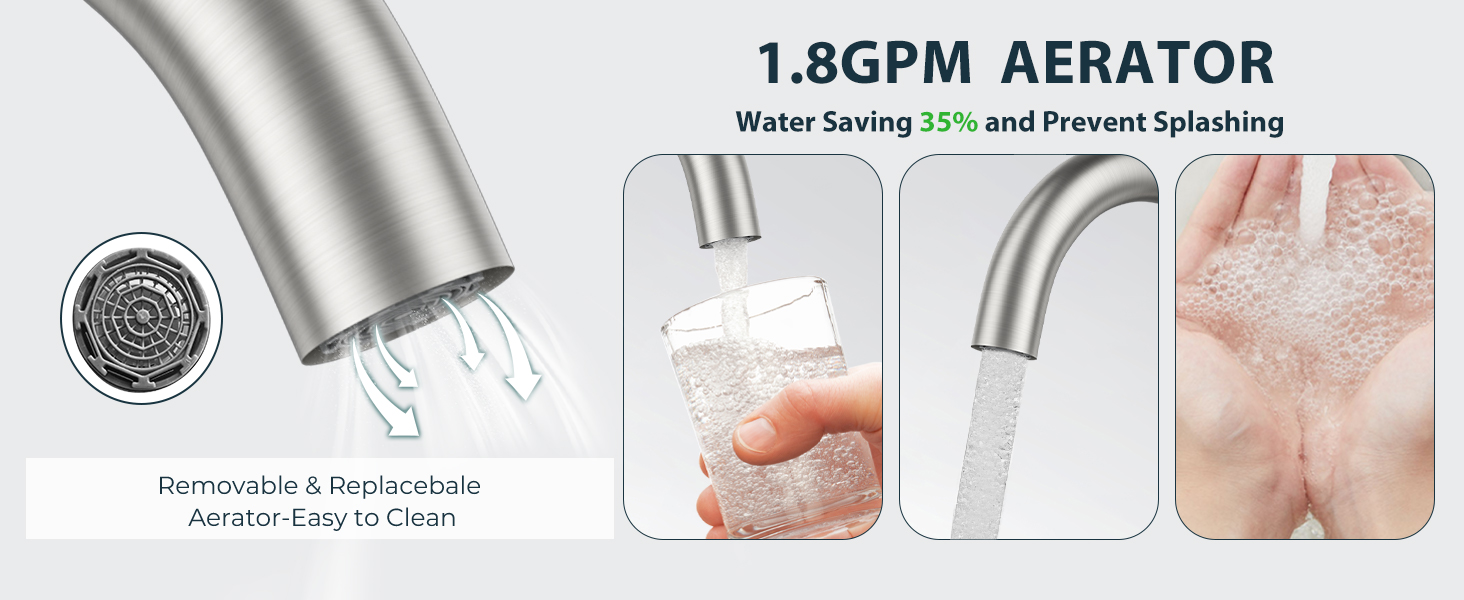 single hole bathroom faucet